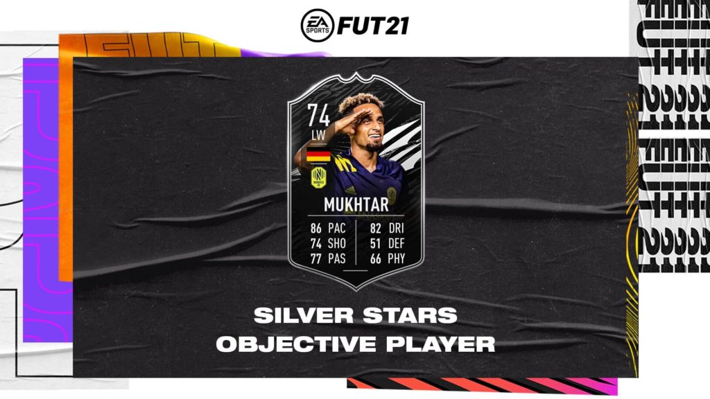 FIFA 21: Mukhtar silver stars objective player
