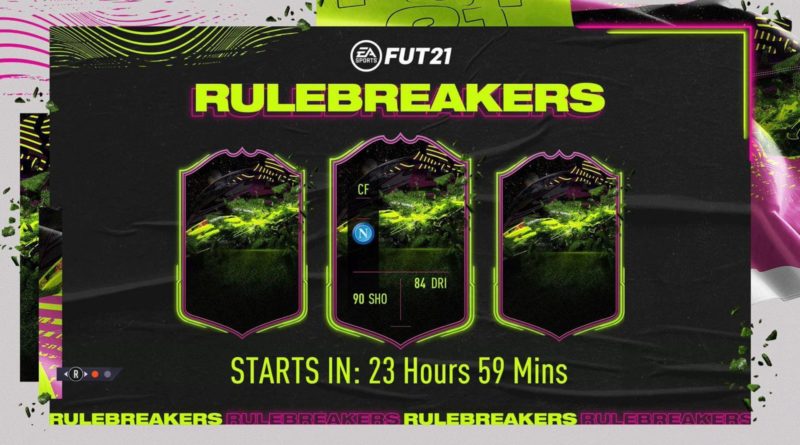 FIFA 21: RuleBreakers - nuovo evento FUT