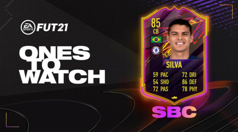 FIFA 21: Thiago Silva OTW SBC