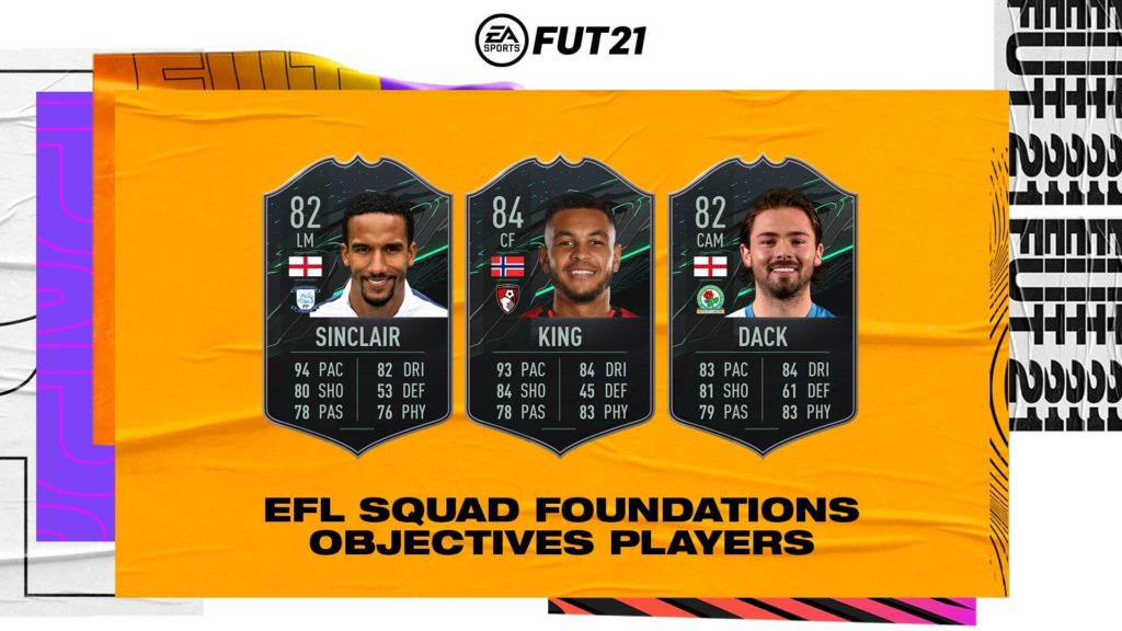 FIFA 21: EFL Squad Foundation objective players