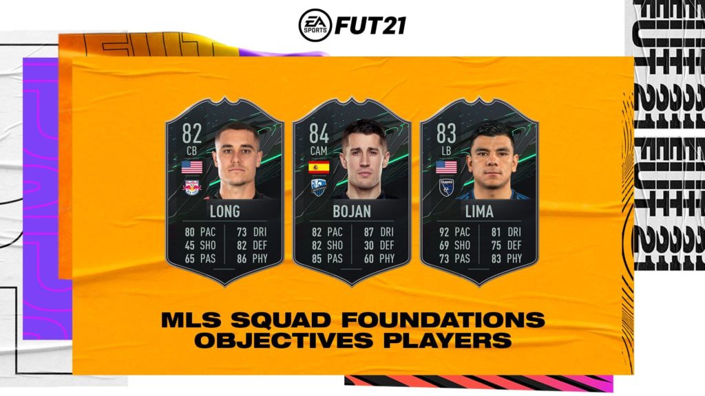 FIFA 21: MLS squad foundations objective players