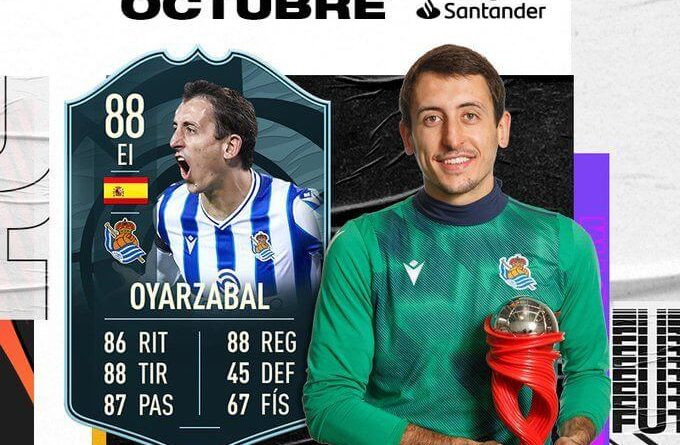 FIFA 21: SCR Oyarzabal POTM di ottobre in Liga Santander