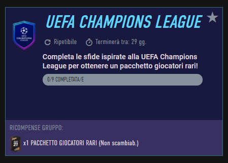 FIFA 21: SBC UEFA Champions League