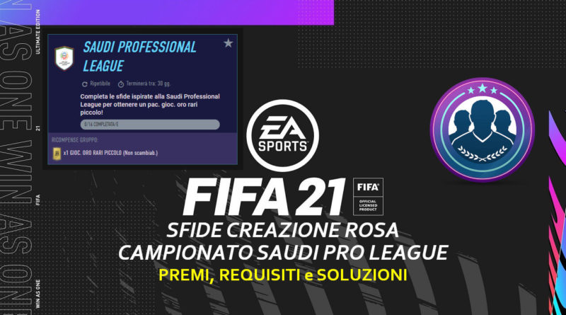 FIFA 21: SCR Saudi Professional League