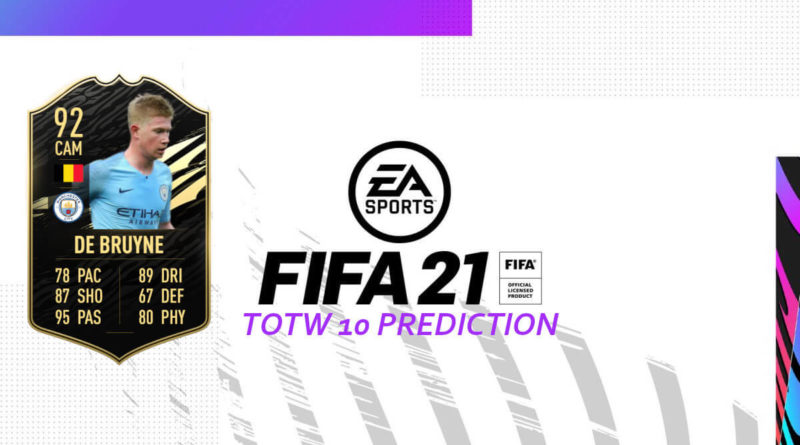 FIFA 21: Team of the Week 10 prediction
