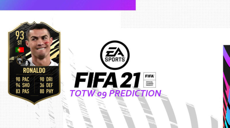 FIFA 21: Team of the Week 09 prediction