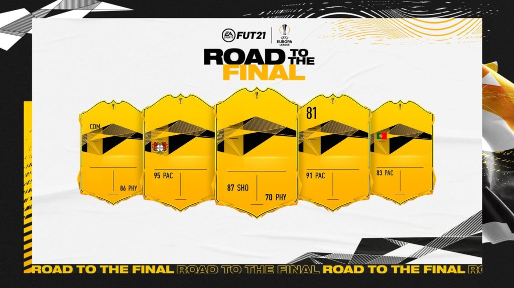FIFA 21 RTTF Europa League: schermata aggiornata