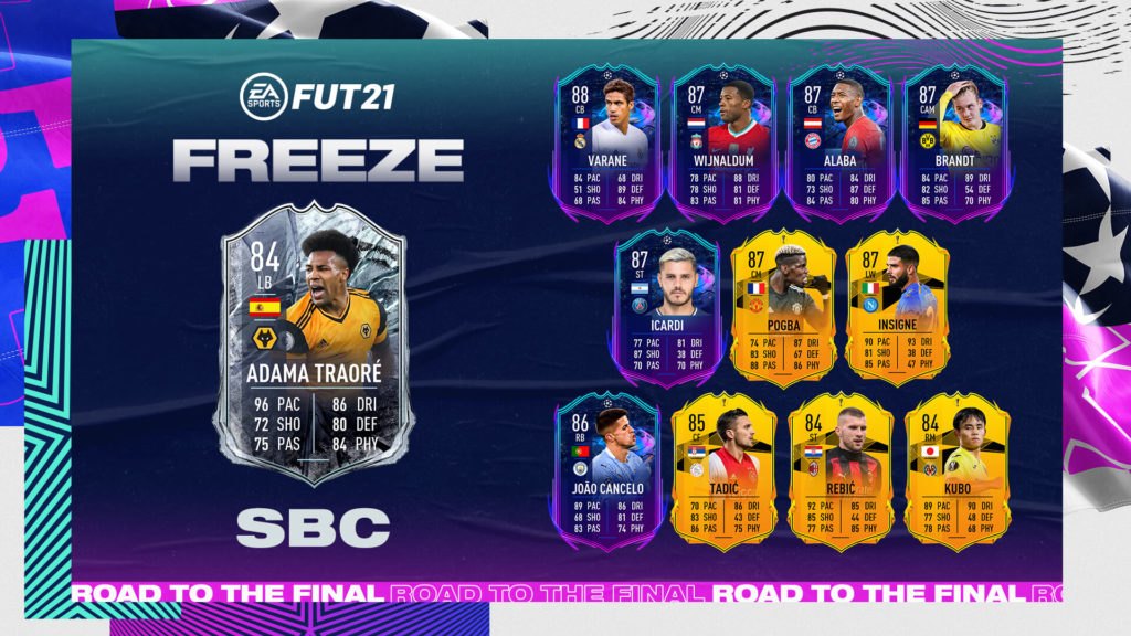 FIFA 21: Adama Traore FUT Freeze SBC