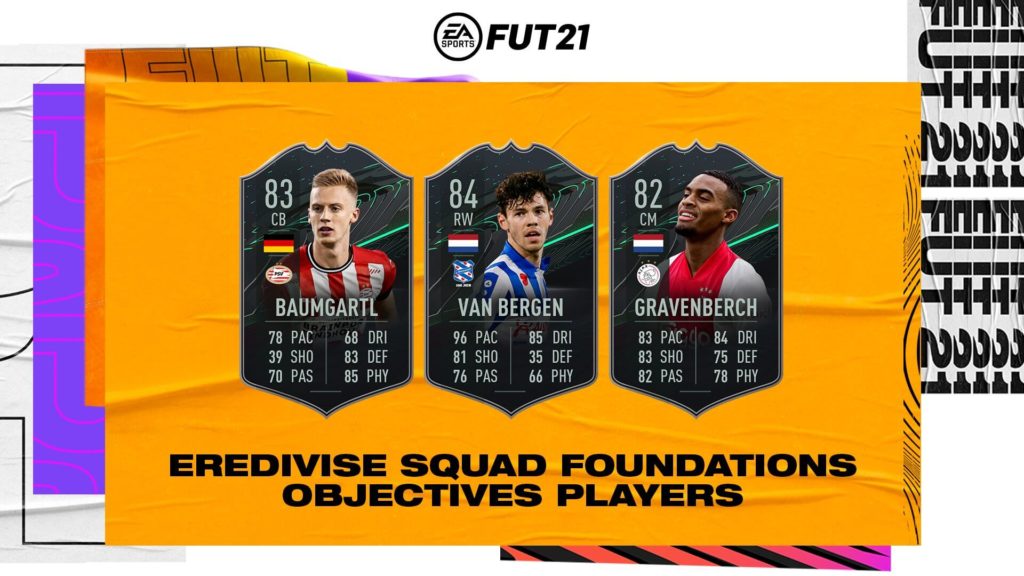 FIFA 21: Eredivisie squad foundation objectives players