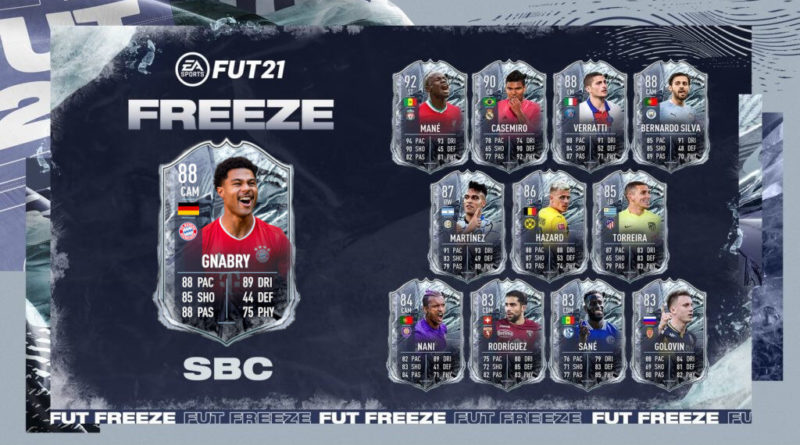 FIFA 21: Gnabry FUT Freeze SBC