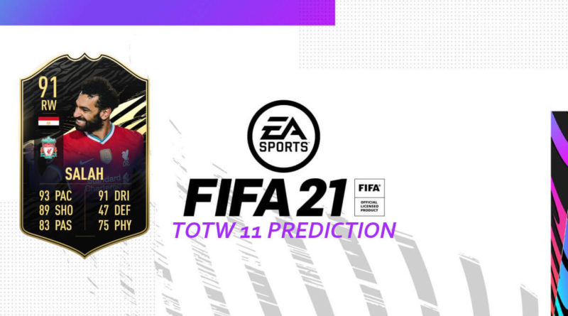 FIFA 21: Team of the Week 11 prediction