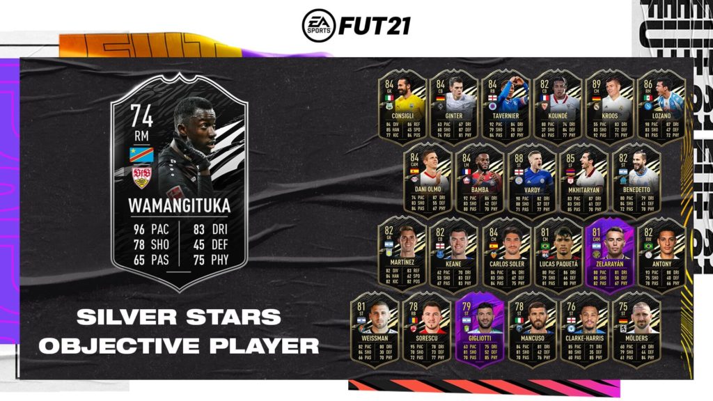 FIFA 21: Wamangituka Silver Stars TOTW 12