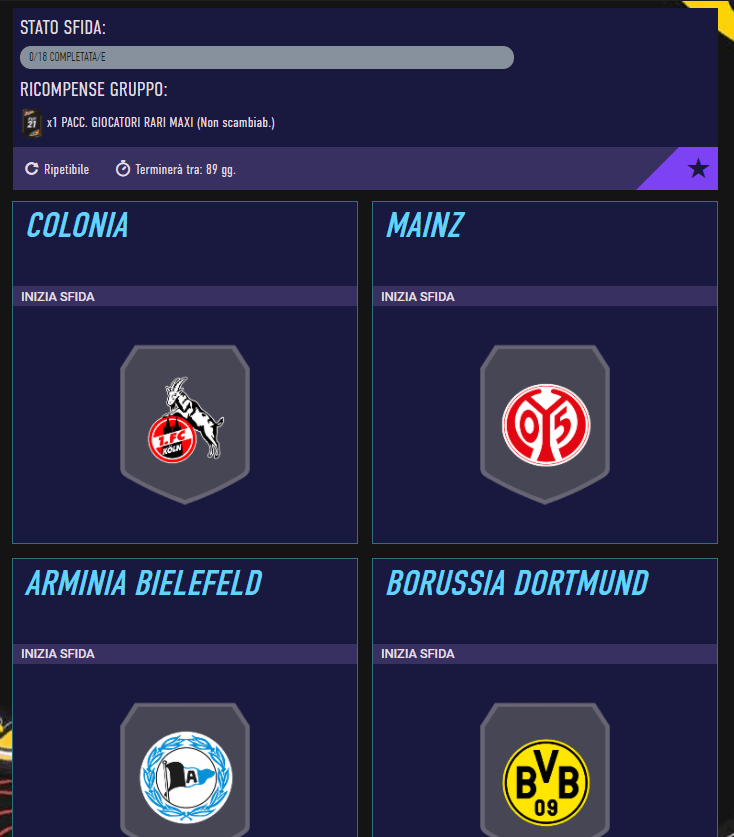 FIFA 21: requisiti SCR Bundesliga