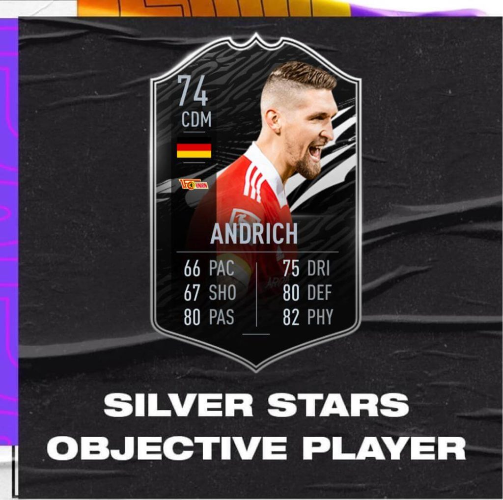 FIFA 21: Andrich TOTW 16 Silver Star