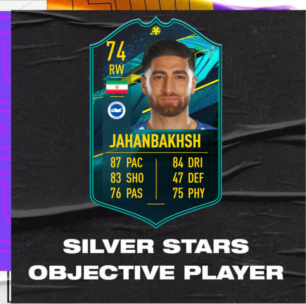 FIFA 21: Jahanbakhsh TOTW 18 Silver Star