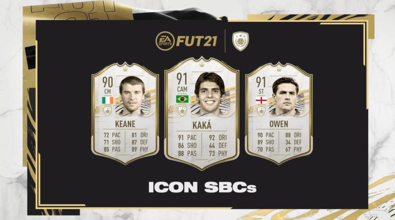 FIFA 21: Keane, Kakà e Owen Icon SBC
