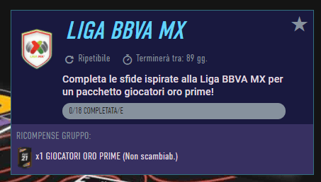 FIFA 21: League SBC Liga BBVA MX