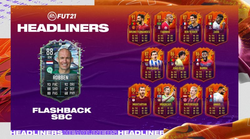 FIFA 21: Robben flashback SBC