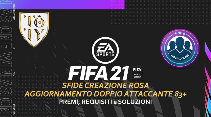 FIFA 21: SCR aggiornamento doppio attaccante 83+ TOTY