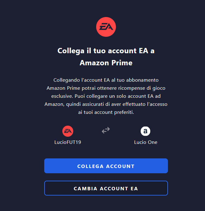 Come collegare l'account Amazon a Twitch