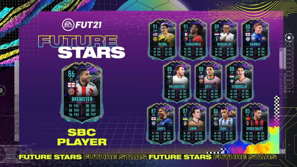 FIFA 21: Brewster Future Stars SBC