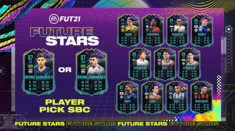 FIFA21: Bruno Guimaraes Future Stars SBC