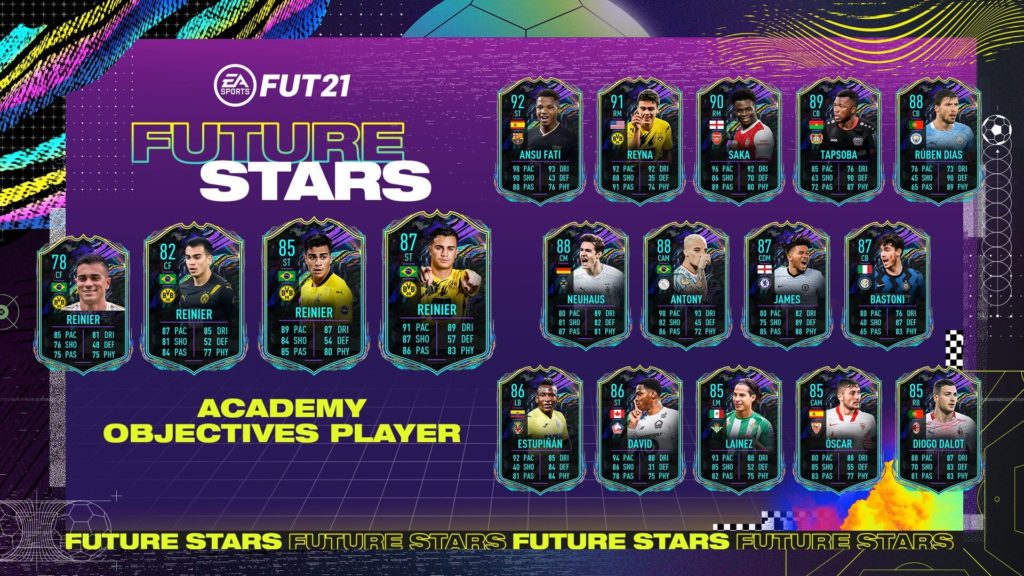 FIFA 21: Reinier Future Stars academy