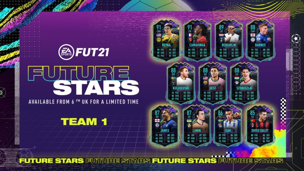 FIFA 21: Future Stars team 1