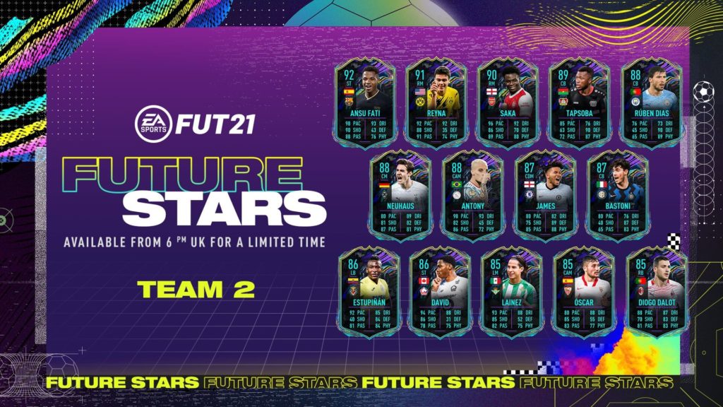 FIFA 21: Future Stars team 2
