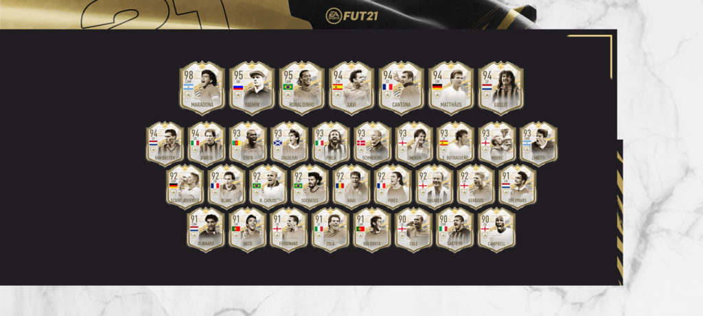 FIFA 21: Icon Prime Moments batch 2