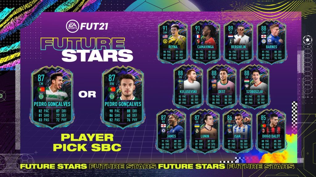 FIFA 21: Pedro Goncalves Future Stars SBC