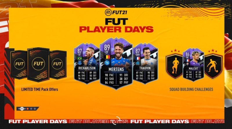FIFA 21: FUT player days 8 marzo