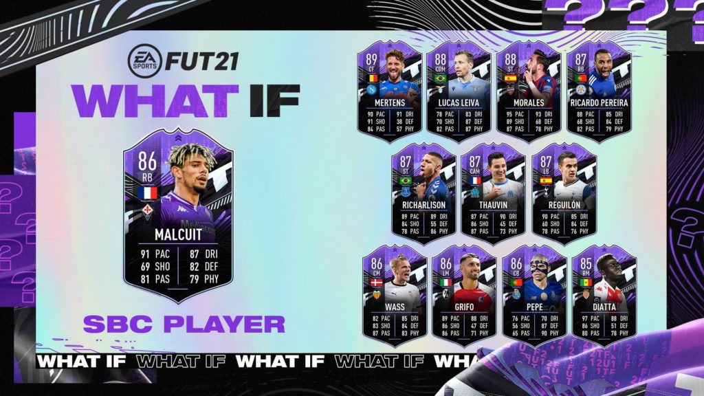 FIFA 21: Malcuit What IF SBC