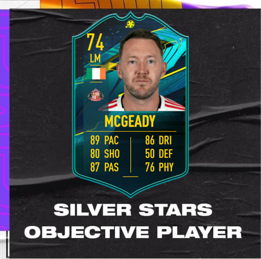 FIFA 21: McGeady silver stars objective player
