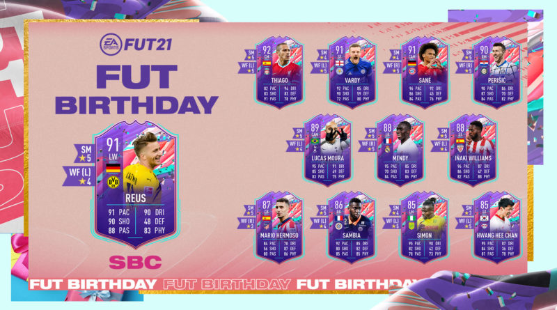 FIFA 21: Marco Reus FUT Birthday SBC