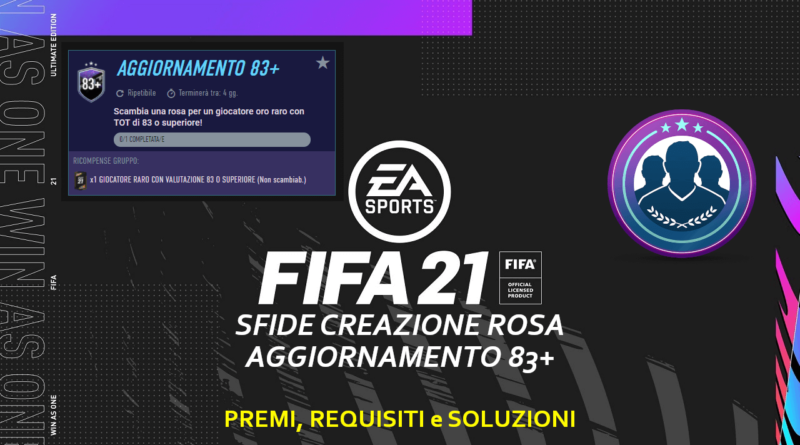 FIFA 21: SCR aggiornamento 83+ What IF