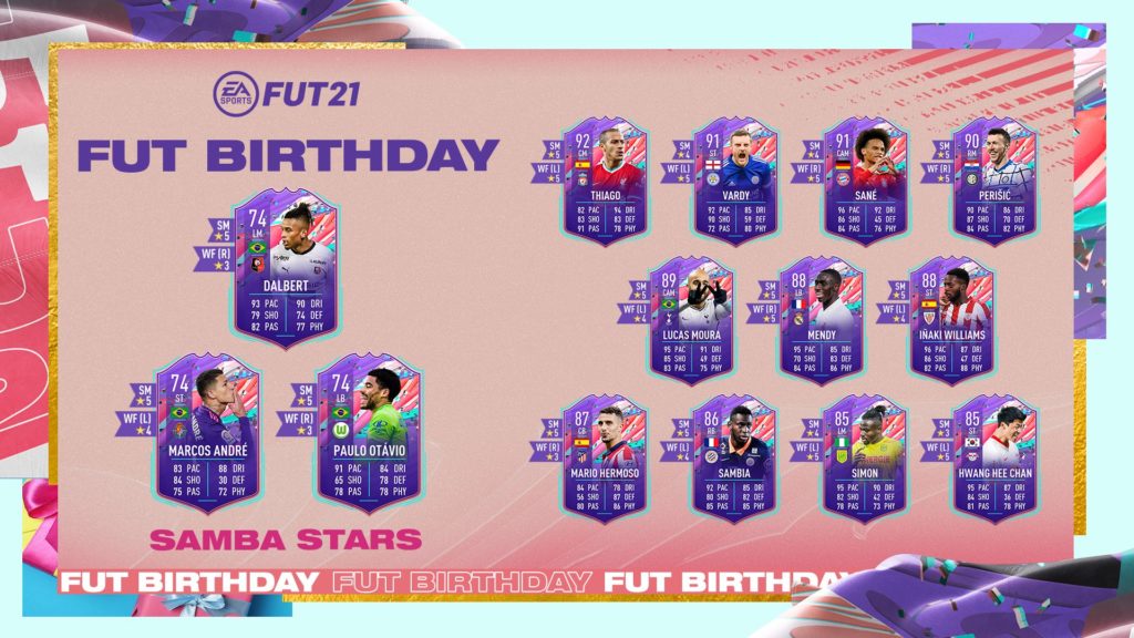 FIFA 21: Samba Stars FUT Birthday
