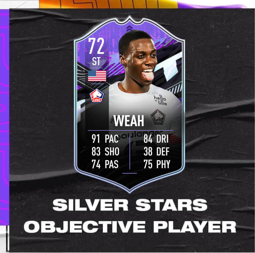 FIFA 21: Weah What IF Silver Stars player objective