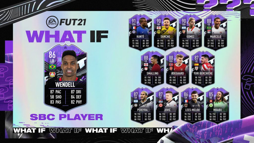 FIFA 21: Wendell What IF SBC