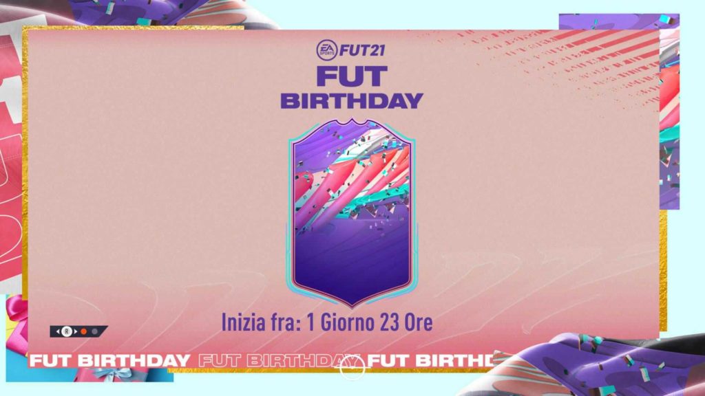 FIFA 21: design ufficiale delle card del FUT Birthday