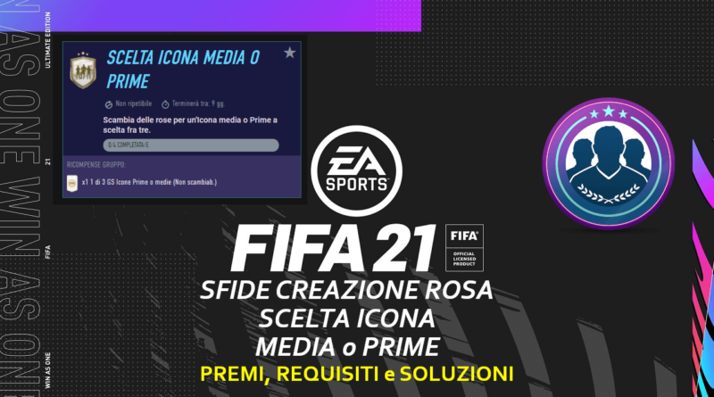 FIFA 21: SCR scelta icona media o prime - What IF