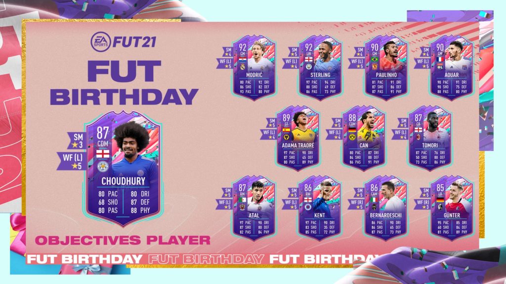 FIFA 21: Choudhury FUT Birthday player objective