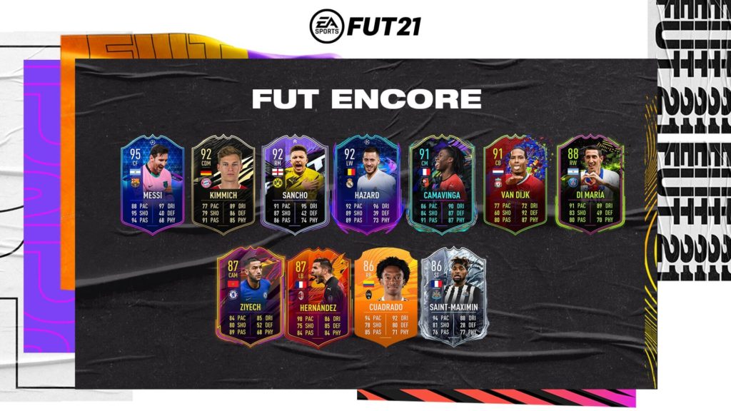 FIFA 21: FUT Encore - FUT Player Days 9 aprile