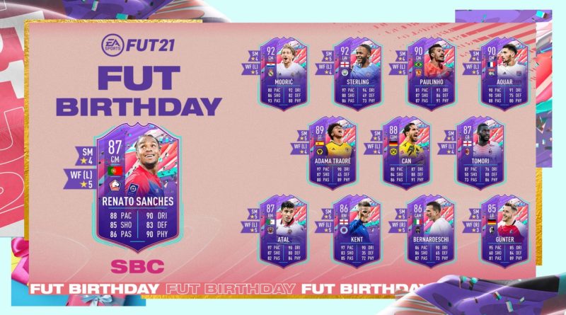 FIFA 21: Renato Sanches FUT Birthday SBC