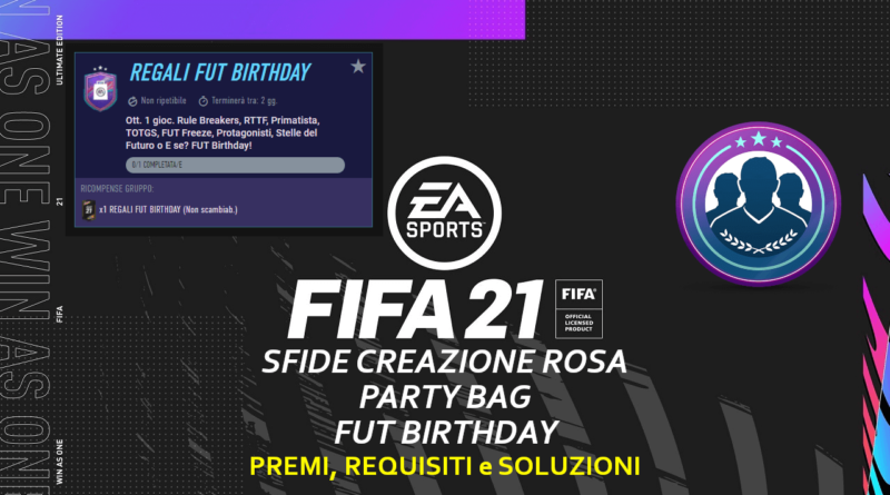 FIFA 21: SBC Party Bag FUT Birthday