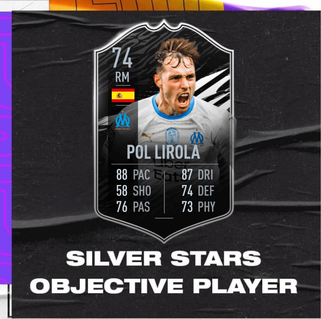 FIFA 21: Pol Lirola TOTW 30 silver stars player objective