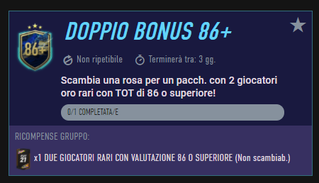 FIFA 21: SCR doppio bonus 86+ TOTS