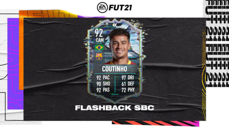 FIFA 21: Coutinho TOTS LaLiga flashback SBC
