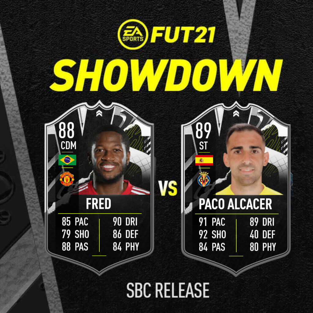FIFA 21: Fred Vs Alcacer showdown SBC