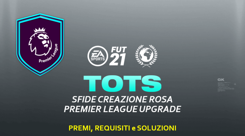 FIFA 21: SCR aggiornamento Premier League TOTS